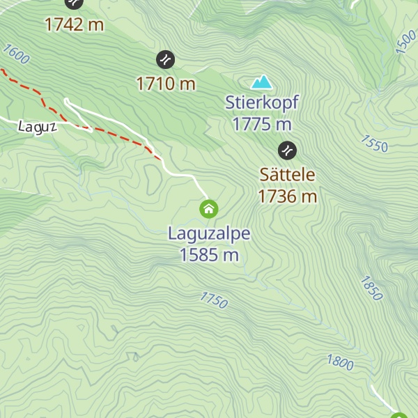 Map of Laguzalpe