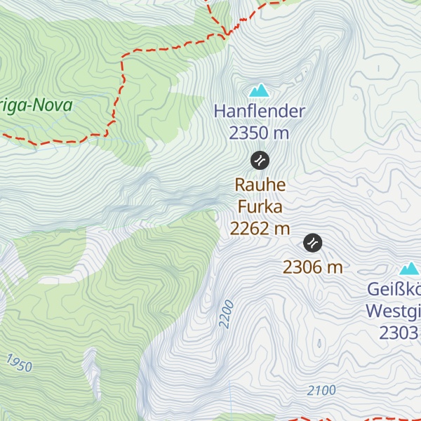 Map of Schafberg