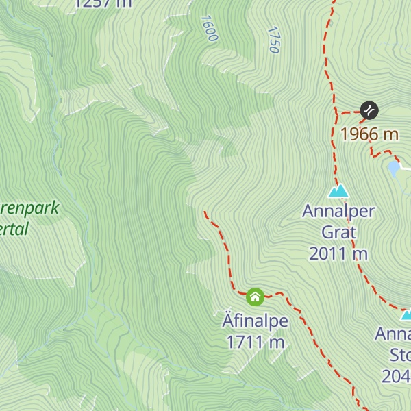 Map of Littenalpe