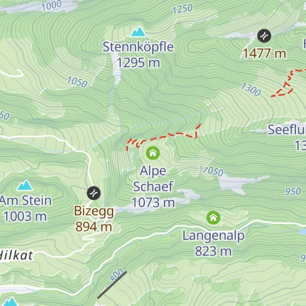 Map of Alpe Schaef