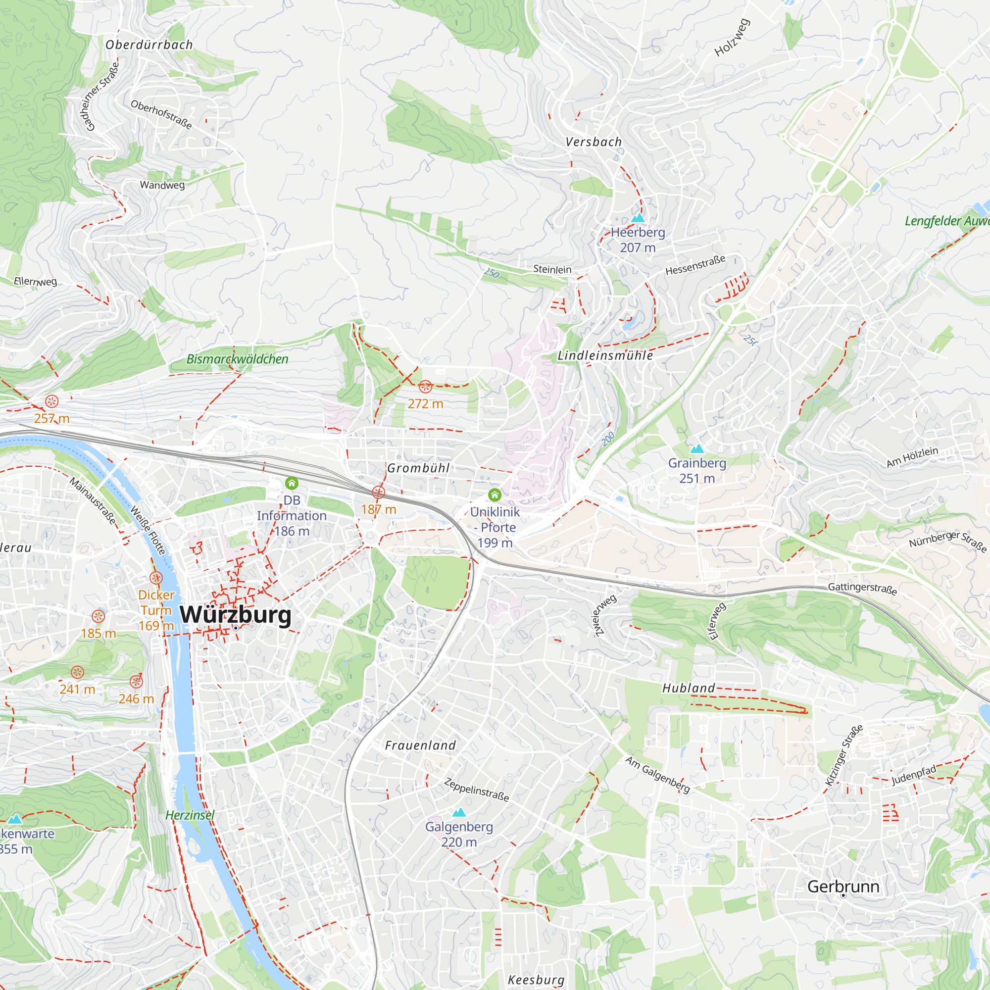 Uniklinik - Pforte map