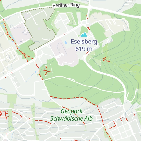 Map of Oberer Eselsberg