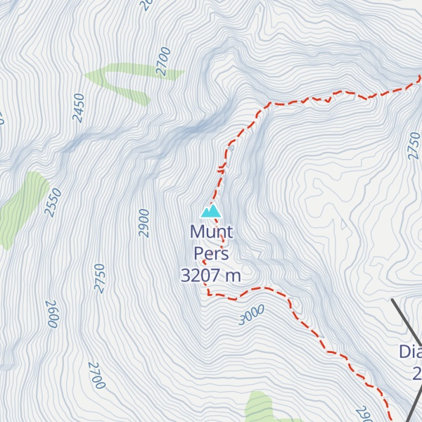 Map of Munt Pers