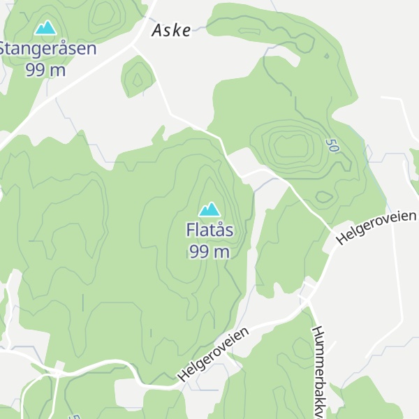 Map of Flatås