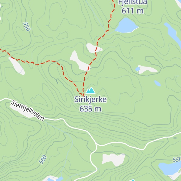 Map of Sirikjerke