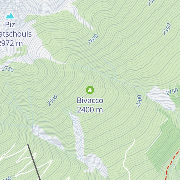 Map of Bivacco