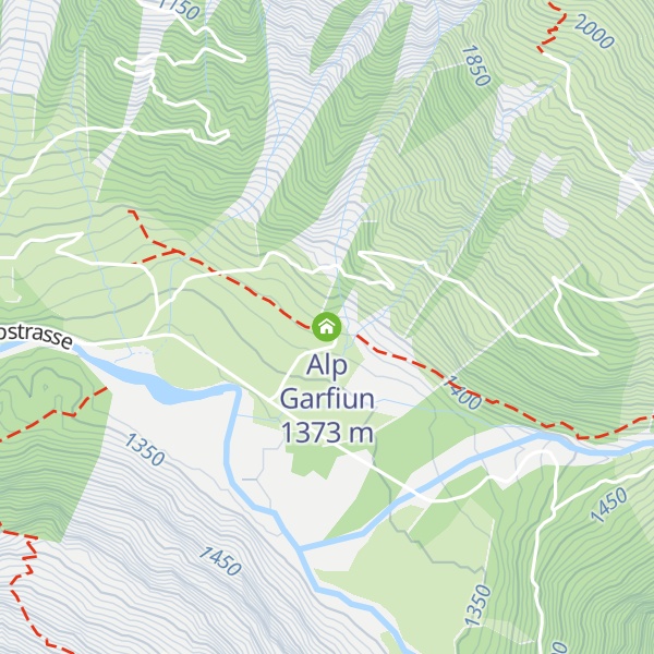 Map of Alp Garfiun