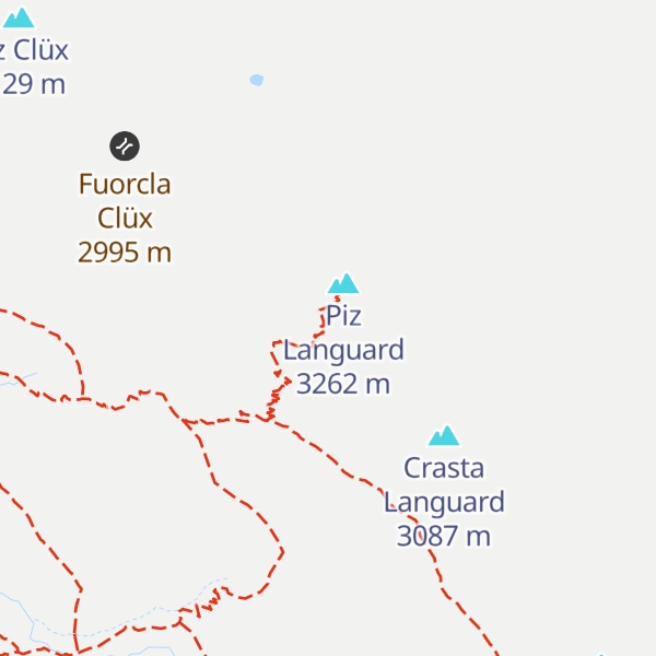 Map of Georgy's Hütte