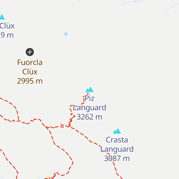 Map of Piz Languard