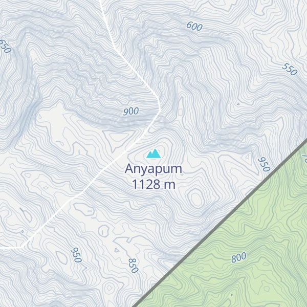 Map of Anyapum