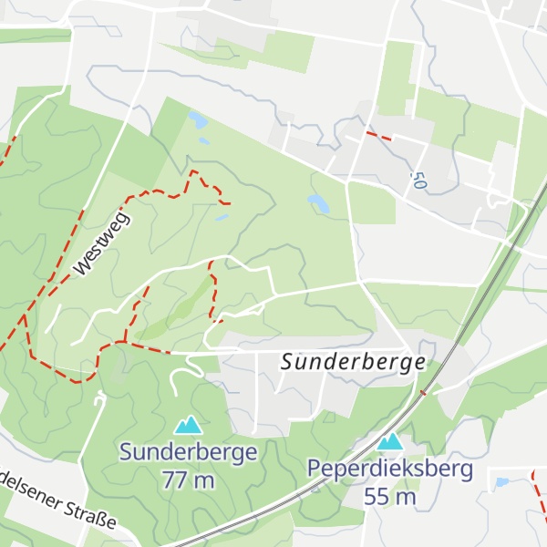 Map of Abschlaghütten