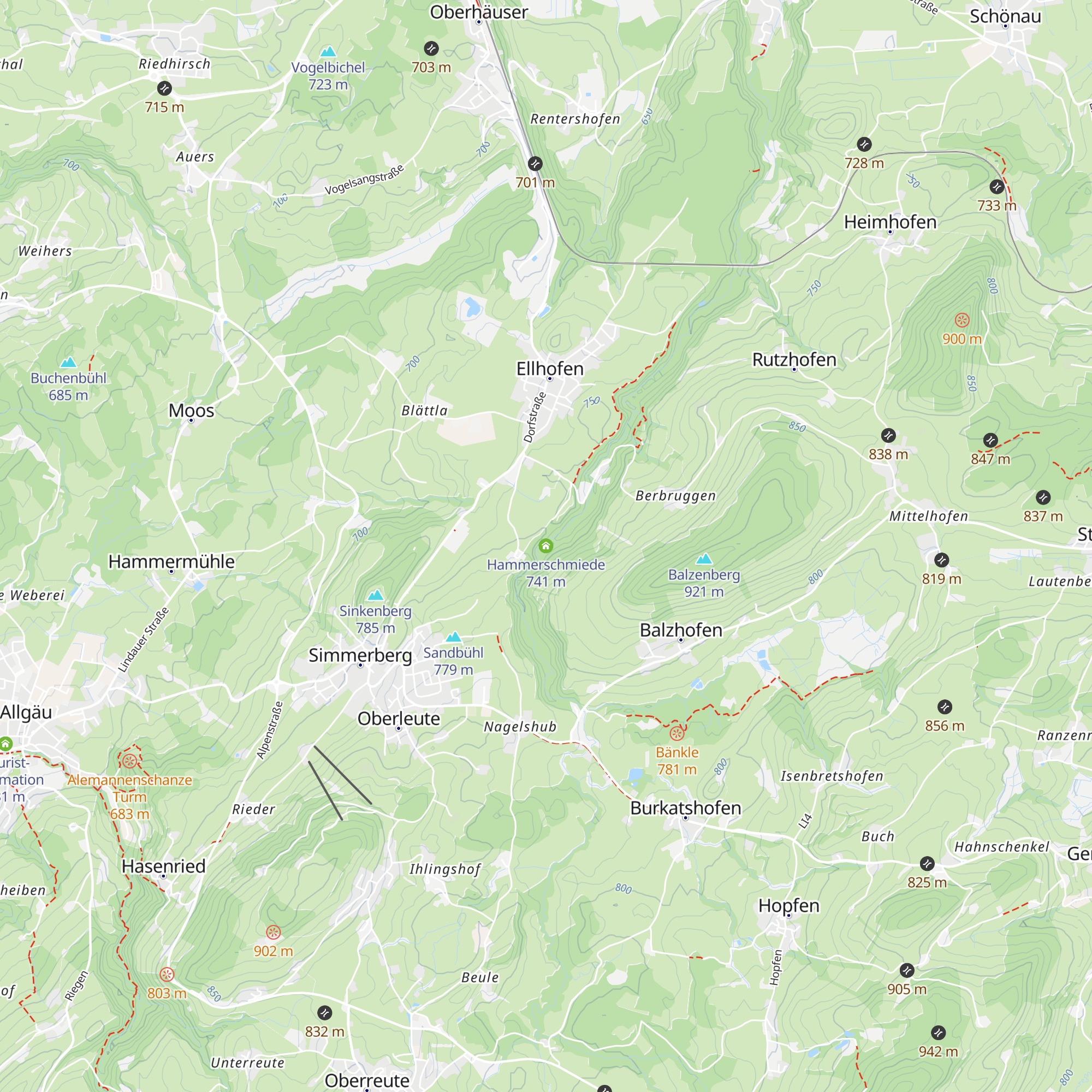 Hammerschmiede map
