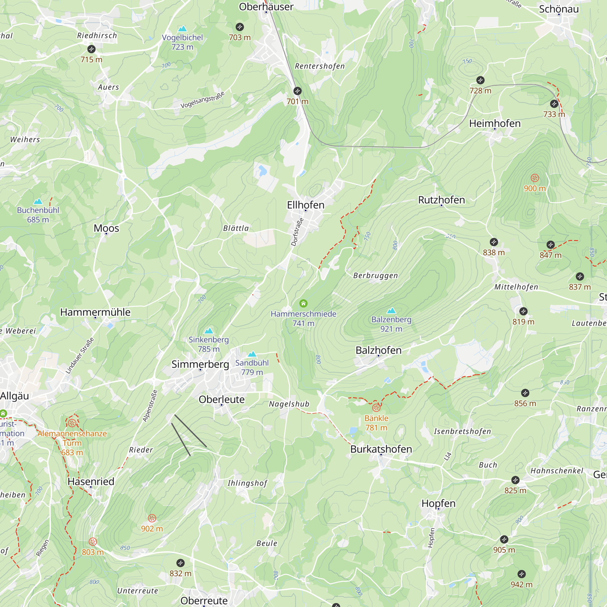 Hammerschmiede map