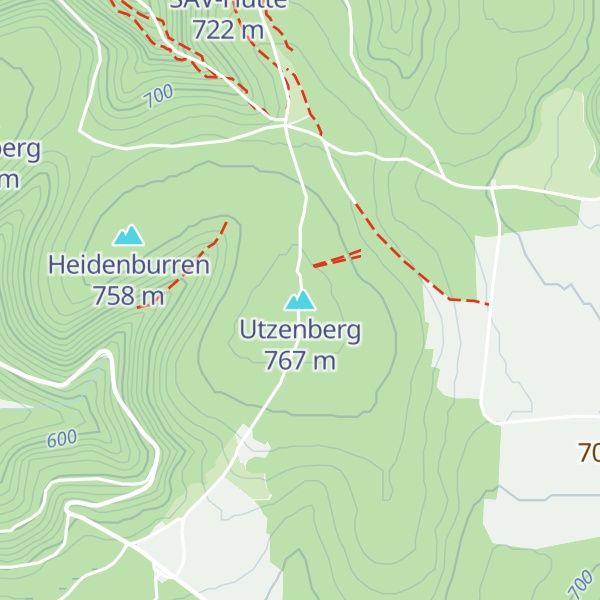 Map of Utzenberg
