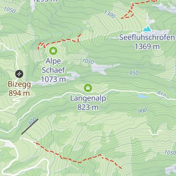 Map of Langenalp