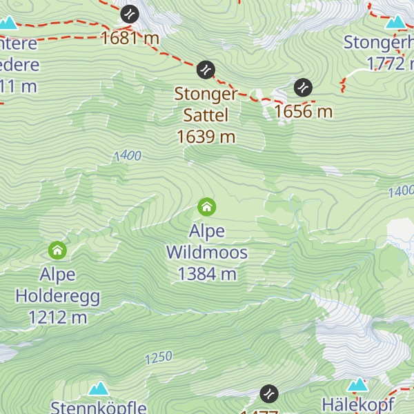 Map of Alpe Wildmoos
