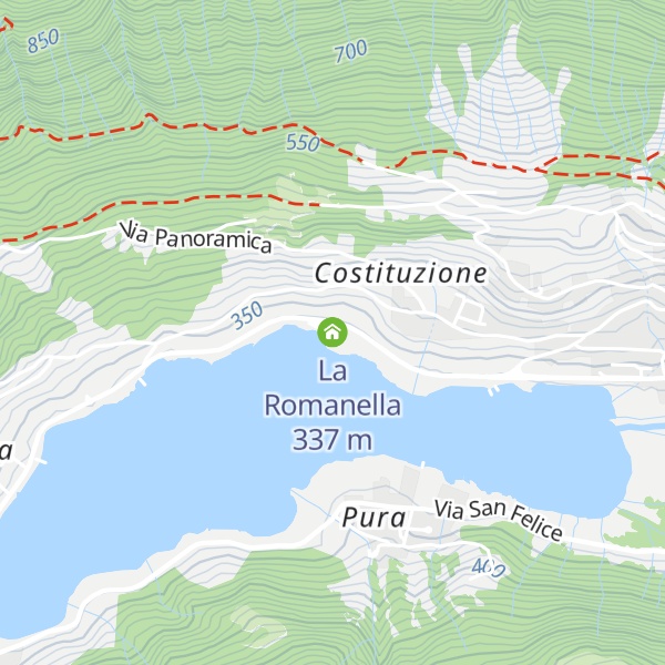 Map of La Romanella