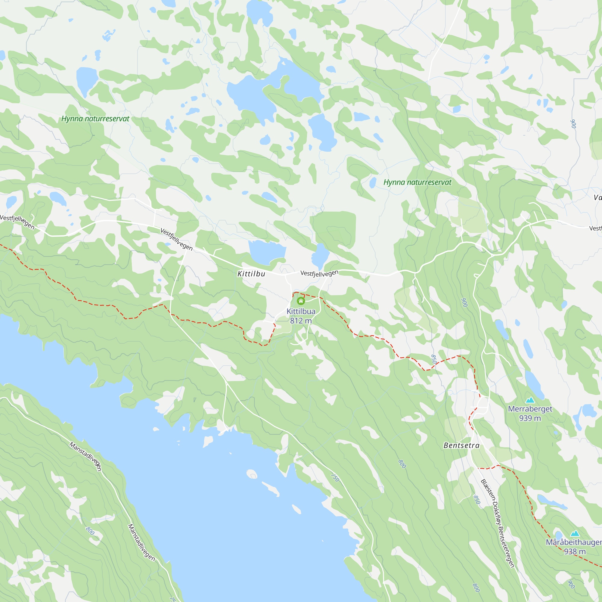 Kittilbua map