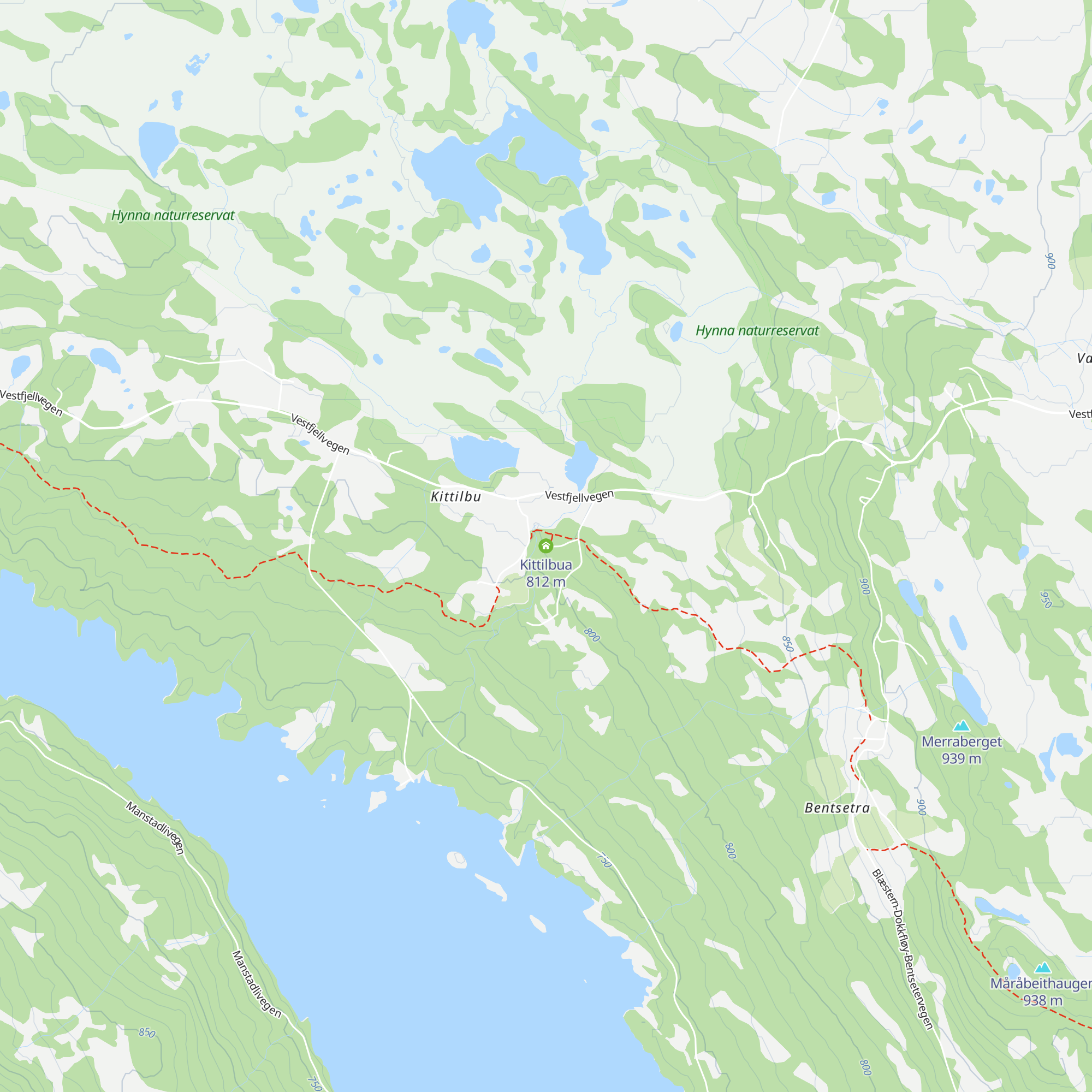 Kittilbua map