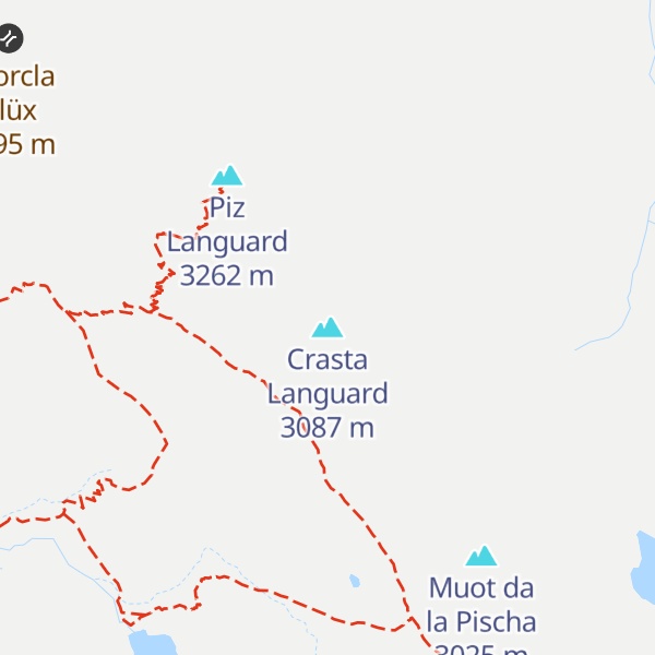 Map of Crasta Languard