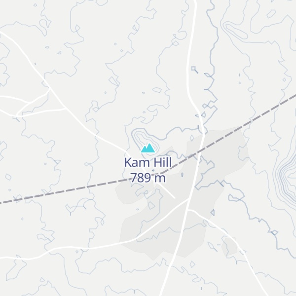 Map of Kam Hill
