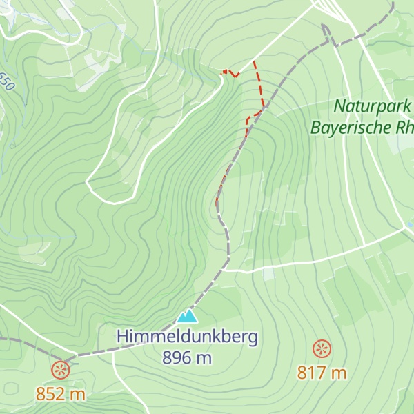 Map of Hohe Hölle