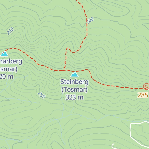 Map of Steinberg (Tosmar)