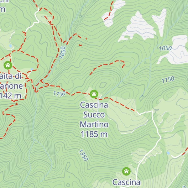 Map of Cascina Succo Martino