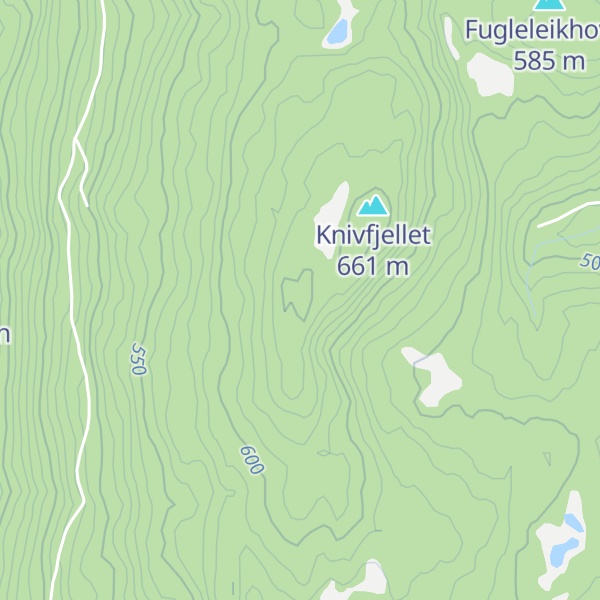 Map of Snaukollen