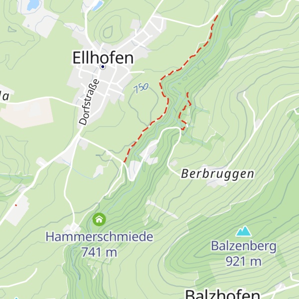 Map of Tobelmühle