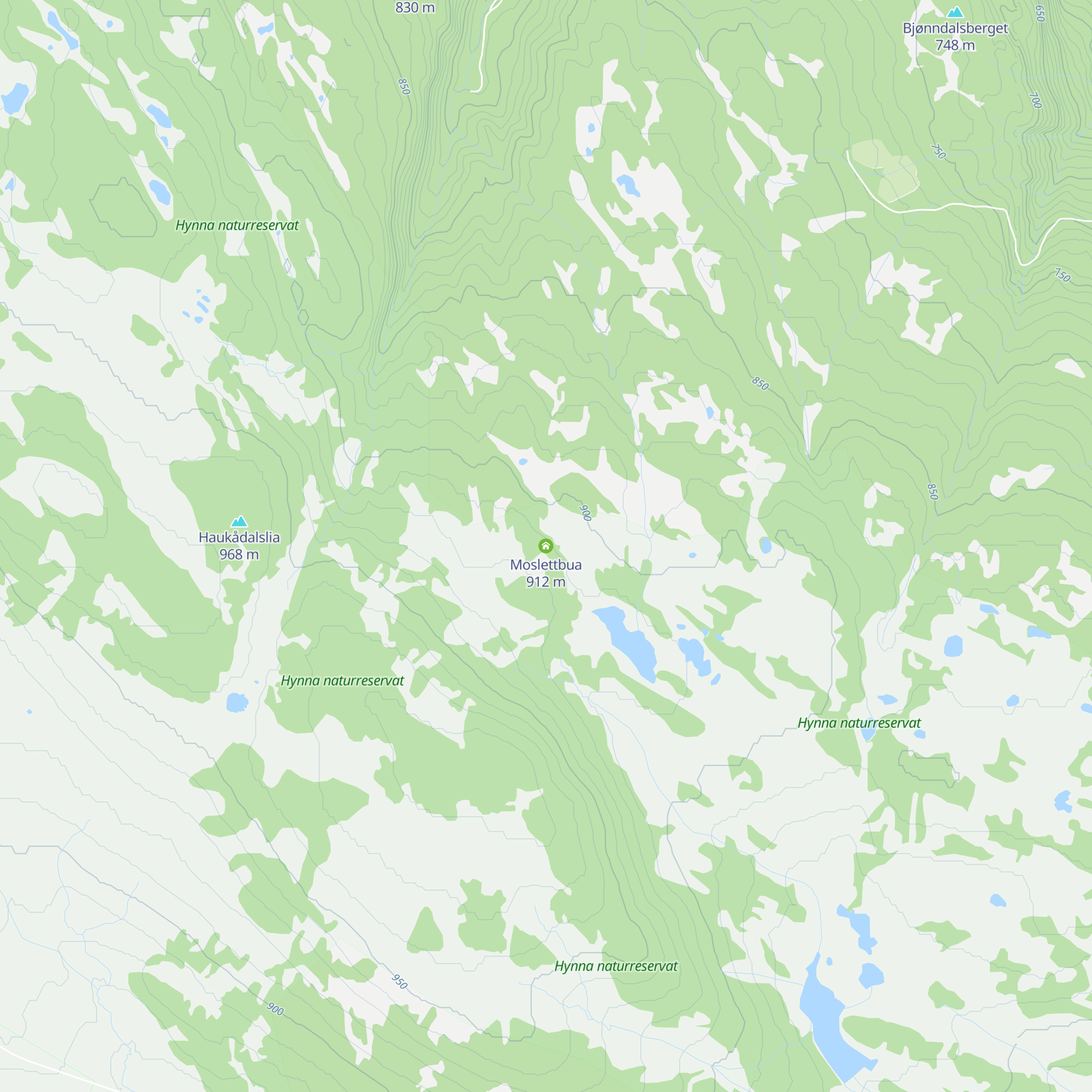 Moslettbua map