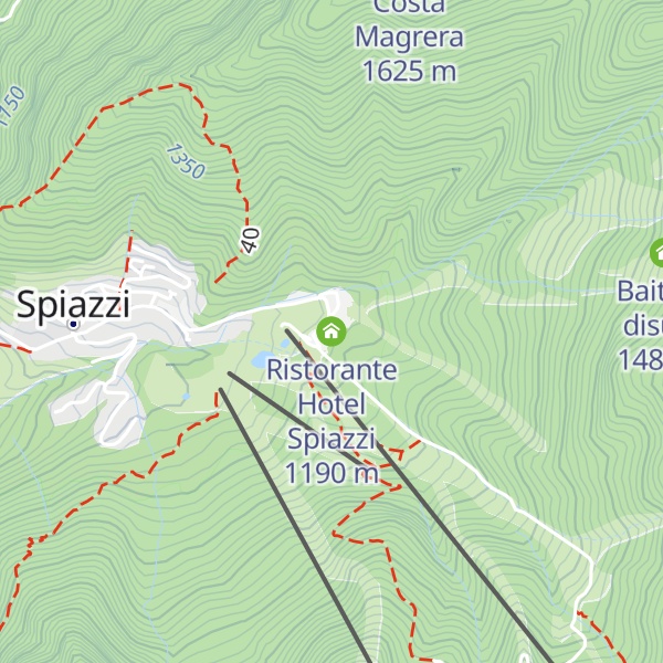 Map of Ristorante Hotel Spiazzi