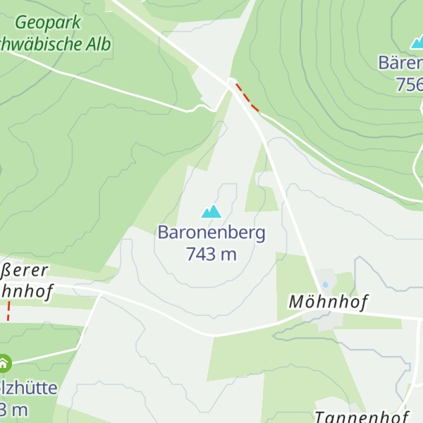 Map of Baronenberg