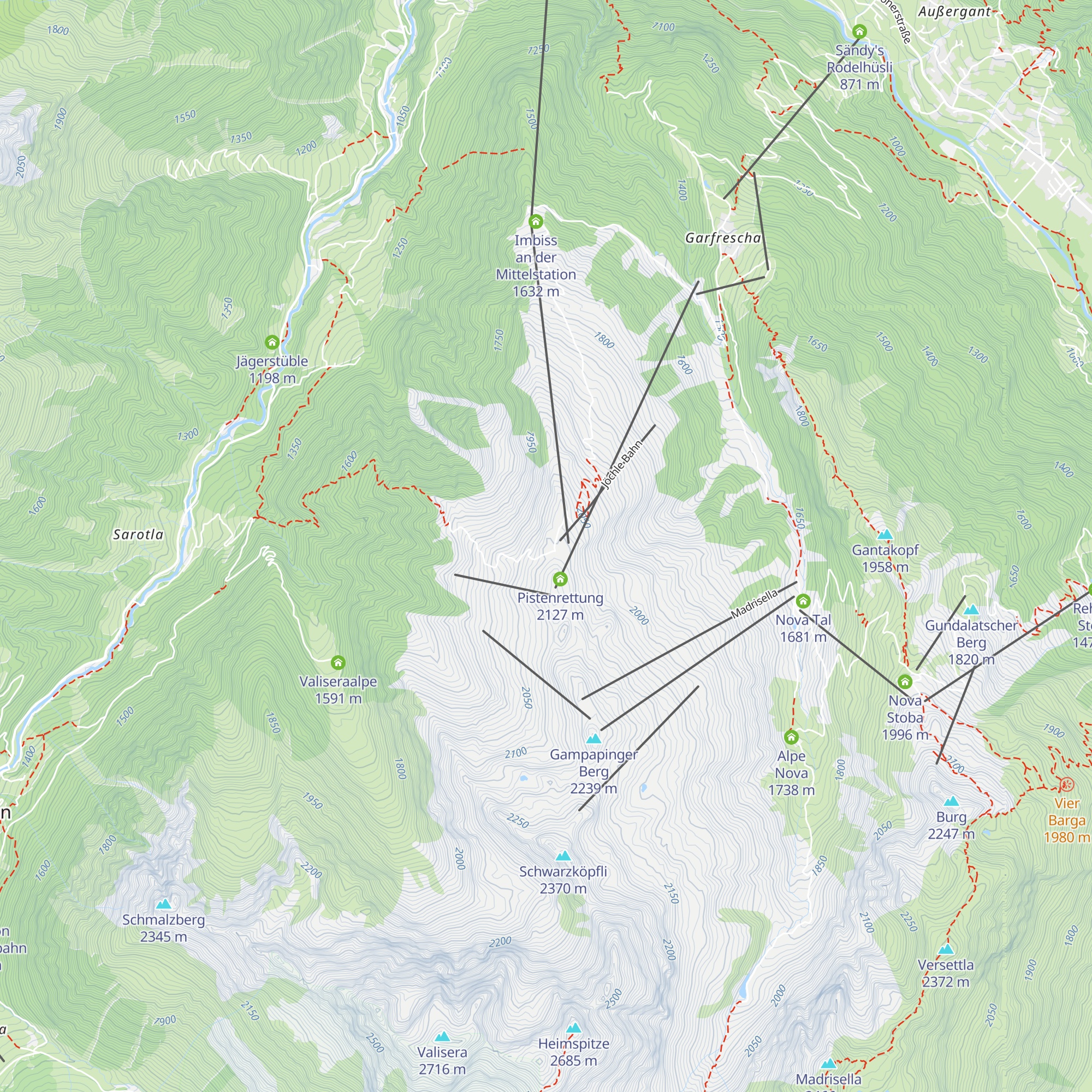 Bella Nova map