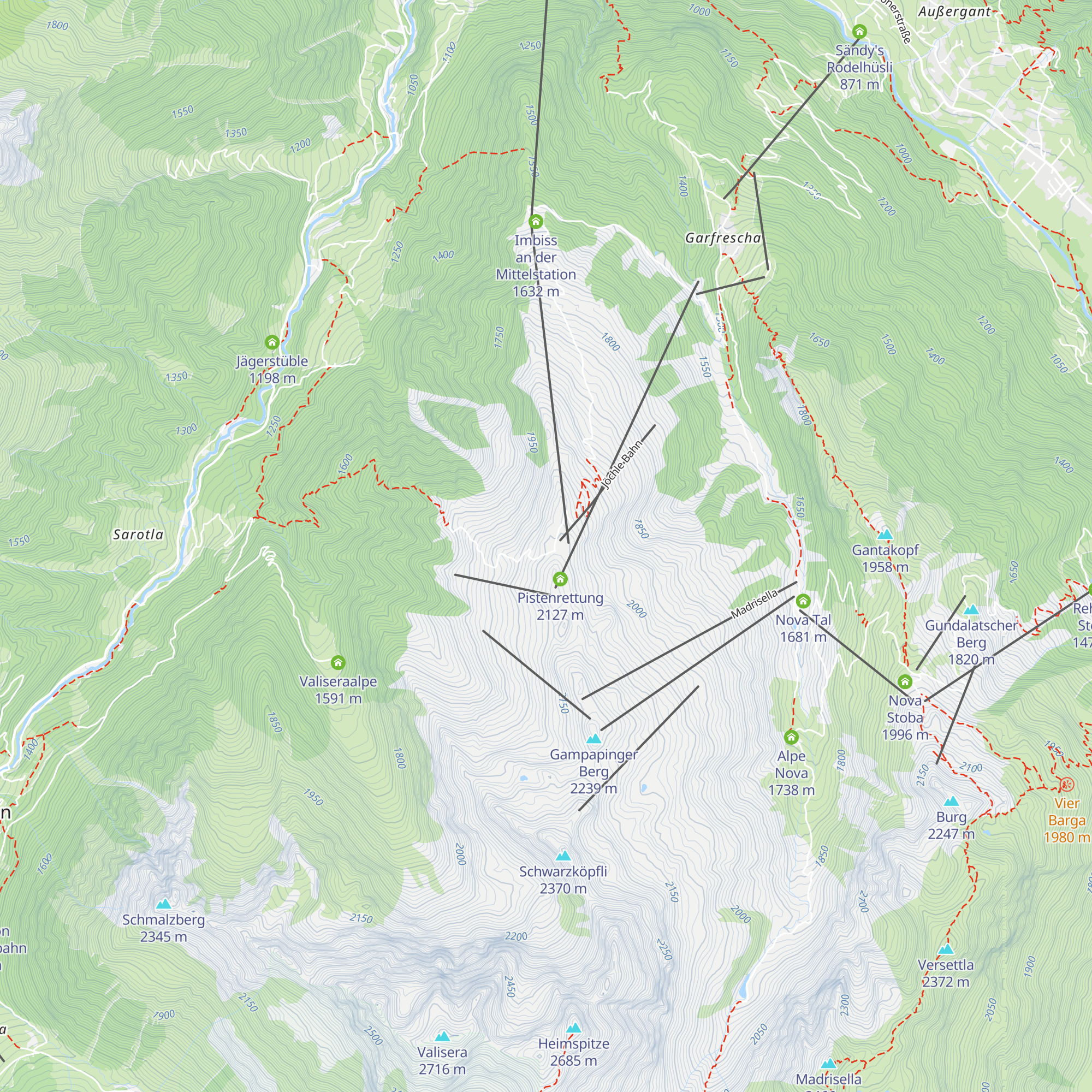 Bella Nova map