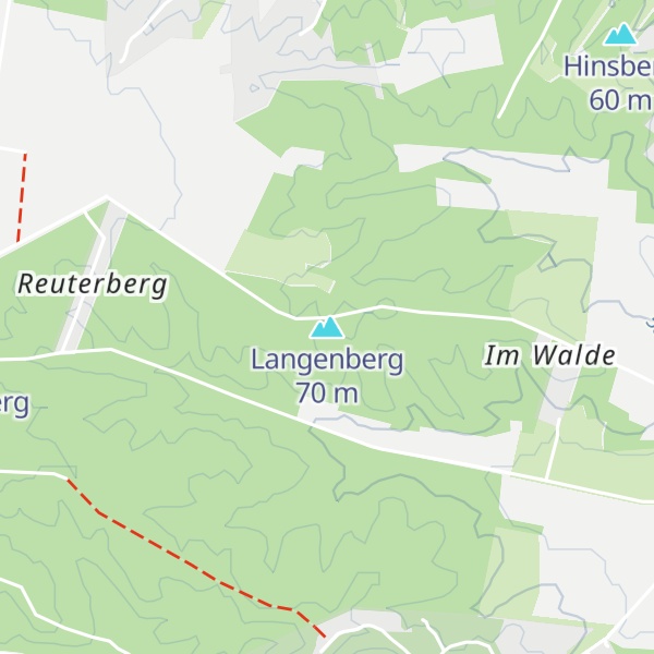 Map of Langenberg
