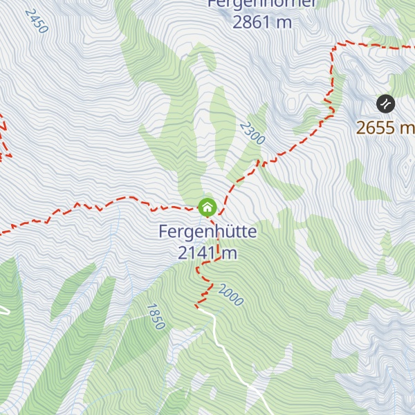 Map of Fergenhütte