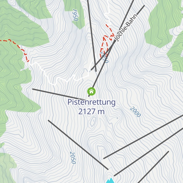 Map of Pistenrettung