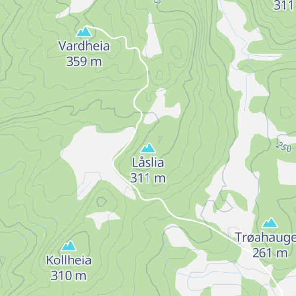 Map of Låslia