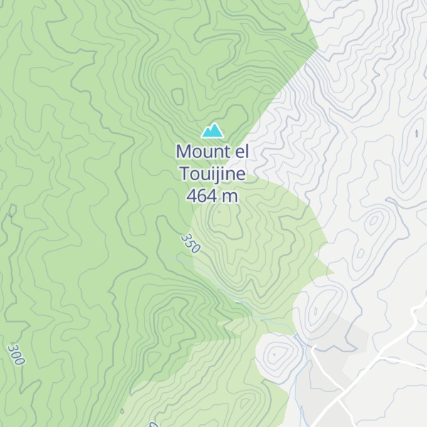 Map of Jebel et Touijine