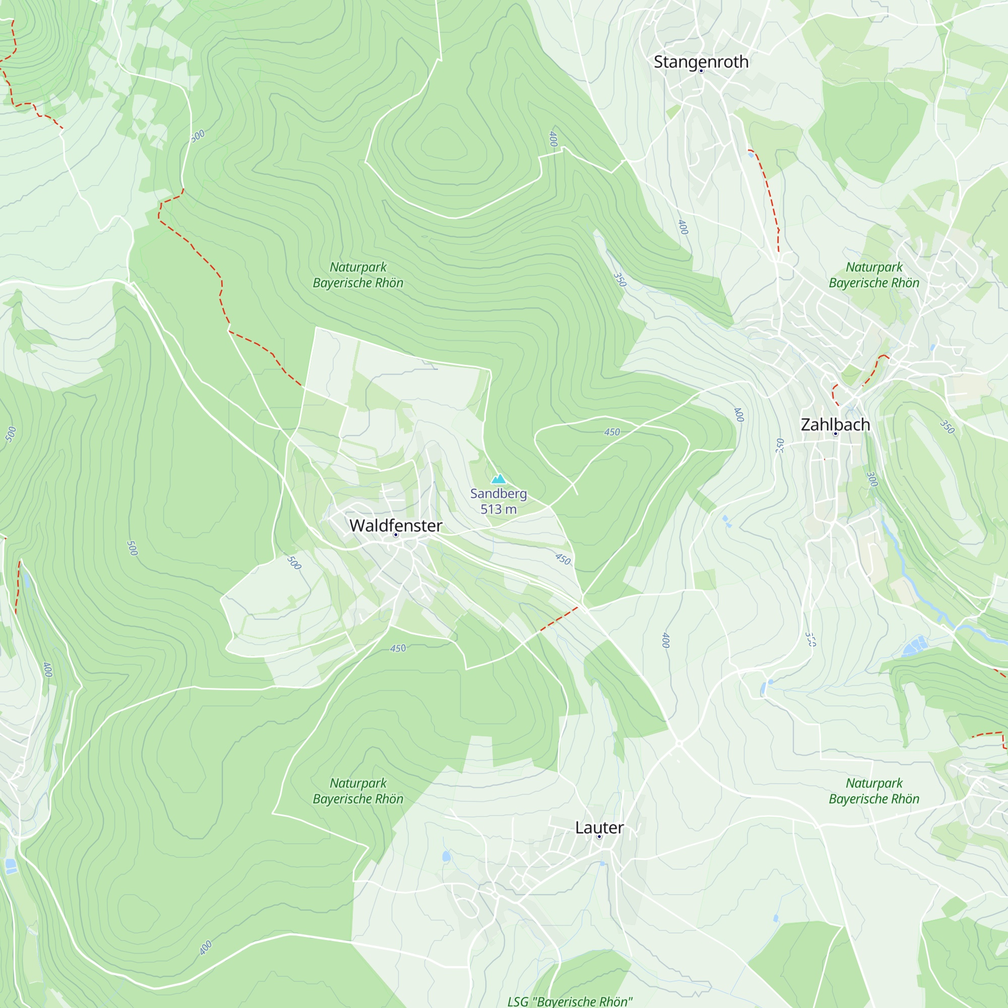 Hütte Obst und Gartenbauverein map