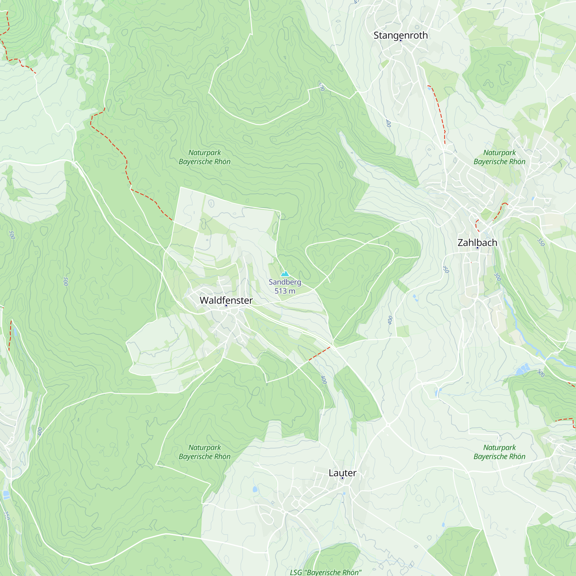Hütte Obst und Gartenbauverein map