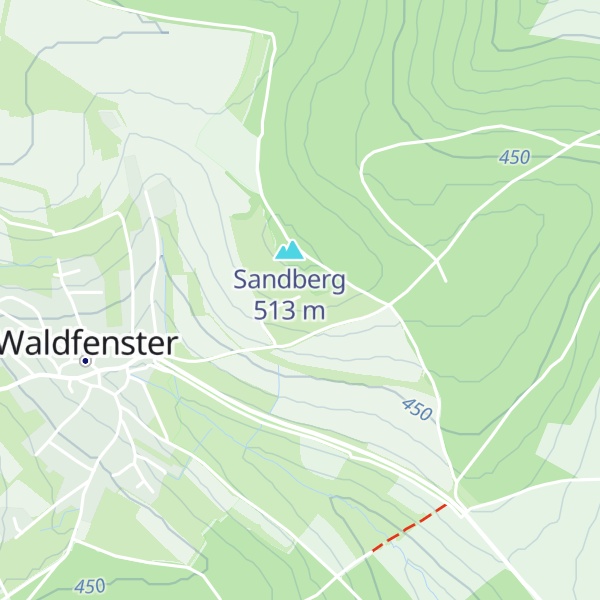 Map of Hütte Obst und Gartenbauverein