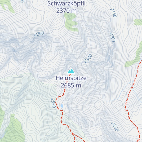 Map of Heimspitze