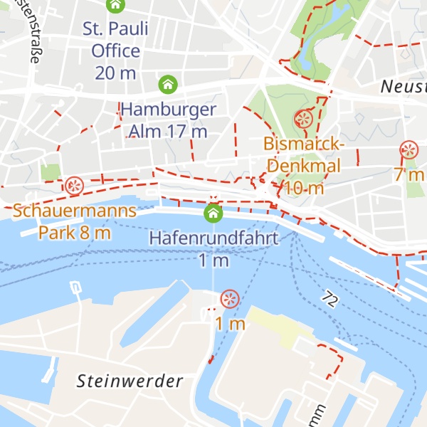 Map of Hafenrundfahrt