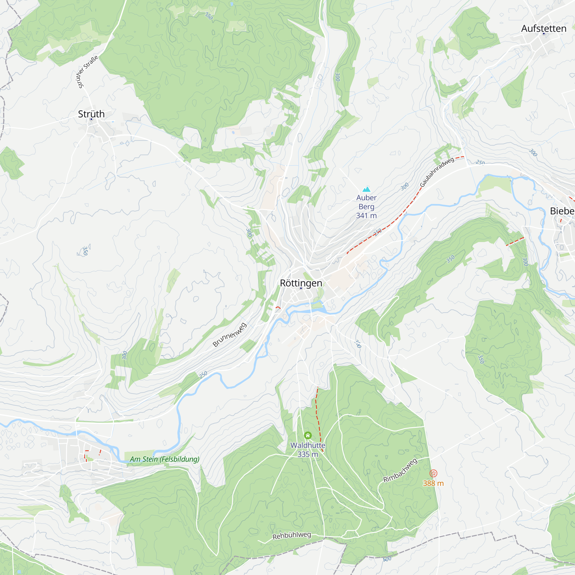 Zur Alm map