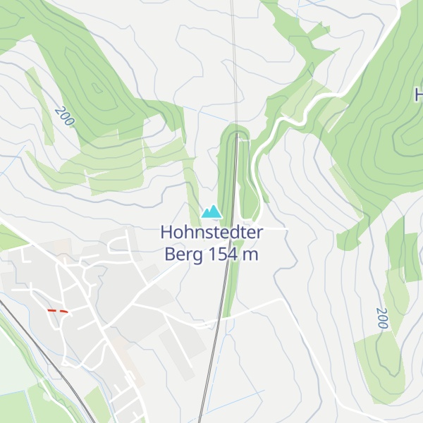 Map of Hohnstedter Berg