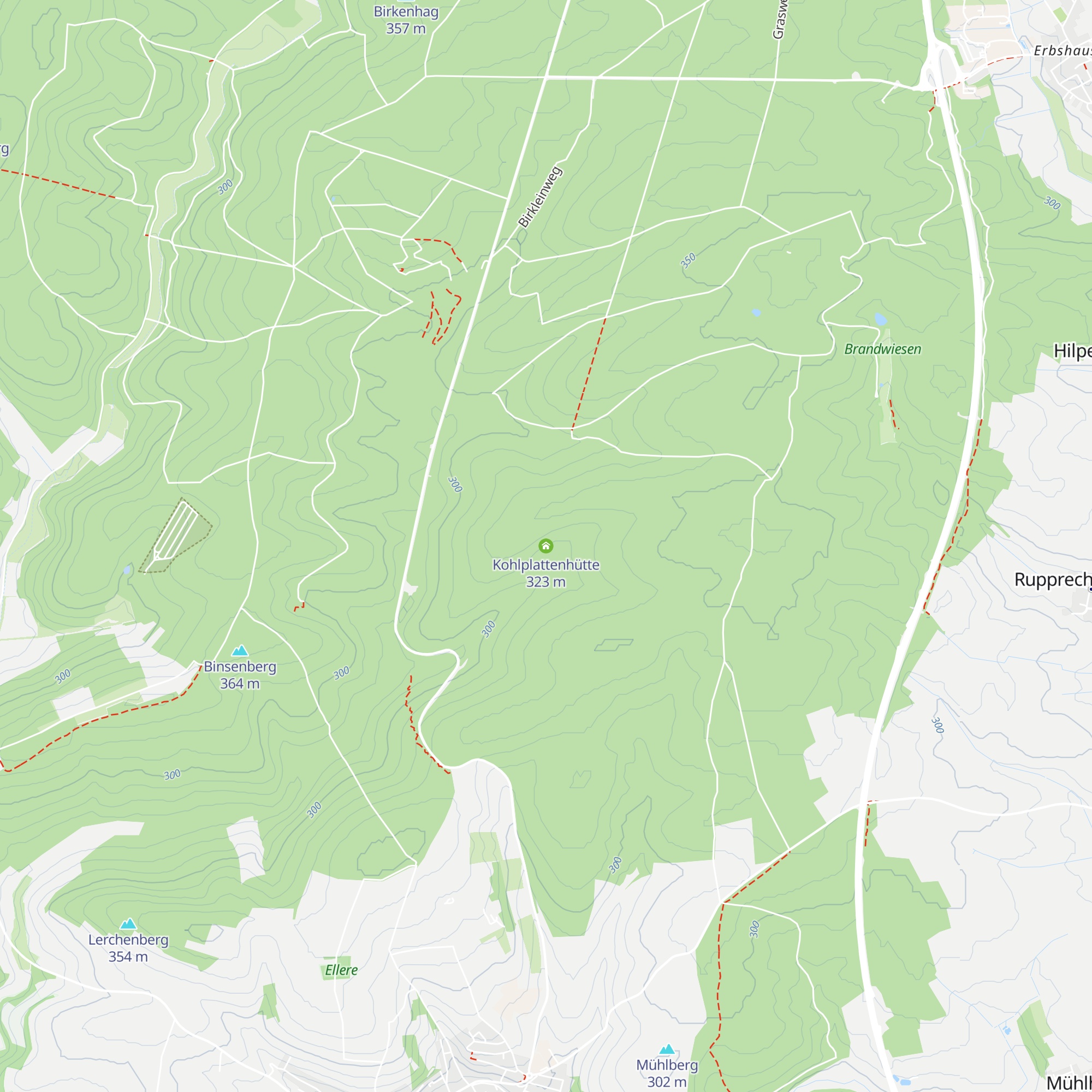 Kohlplattenhütte map