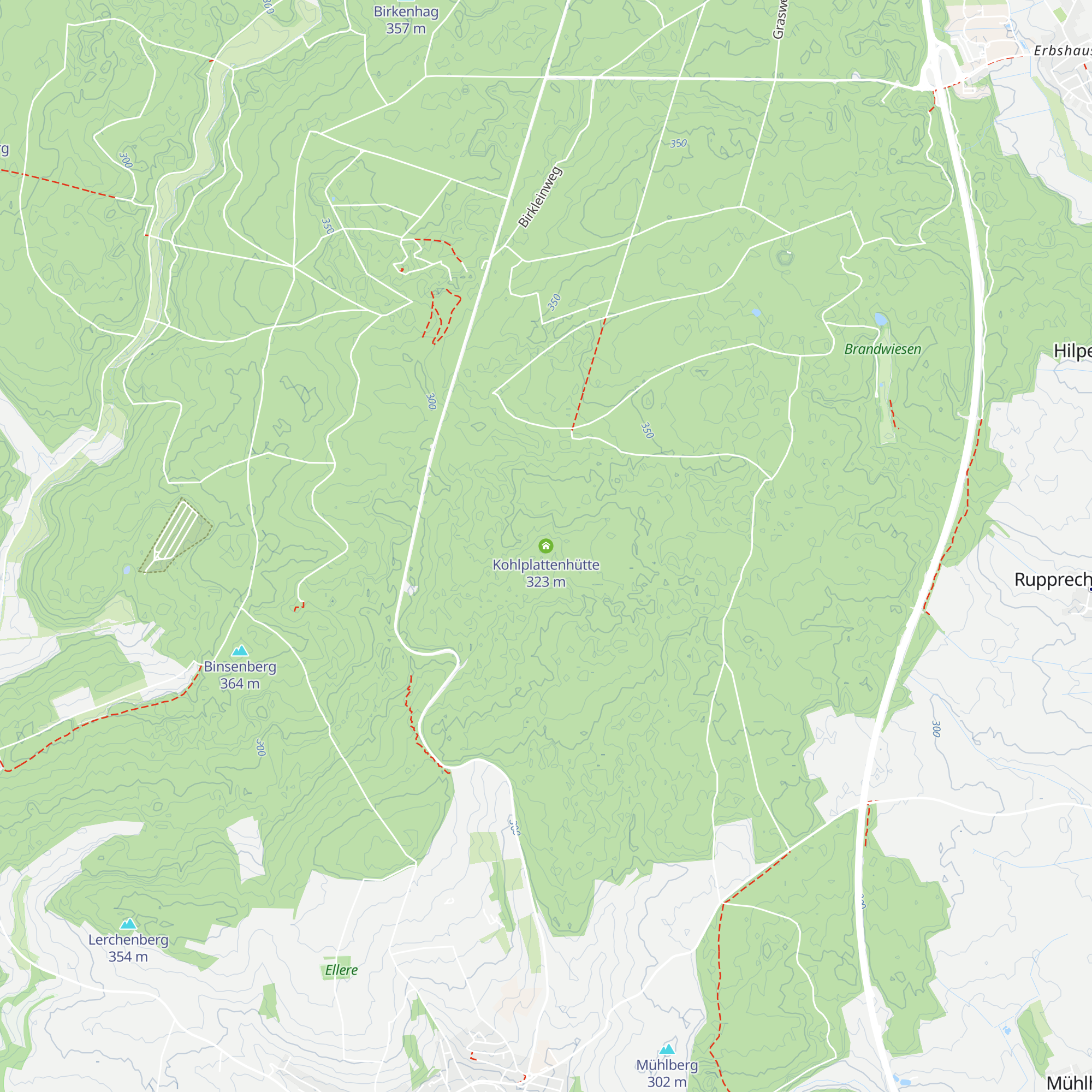 Kohlplattenhütte map