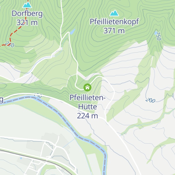 Map of Pfeillieten-Hütte